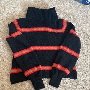 Black Turtleneck Sweater